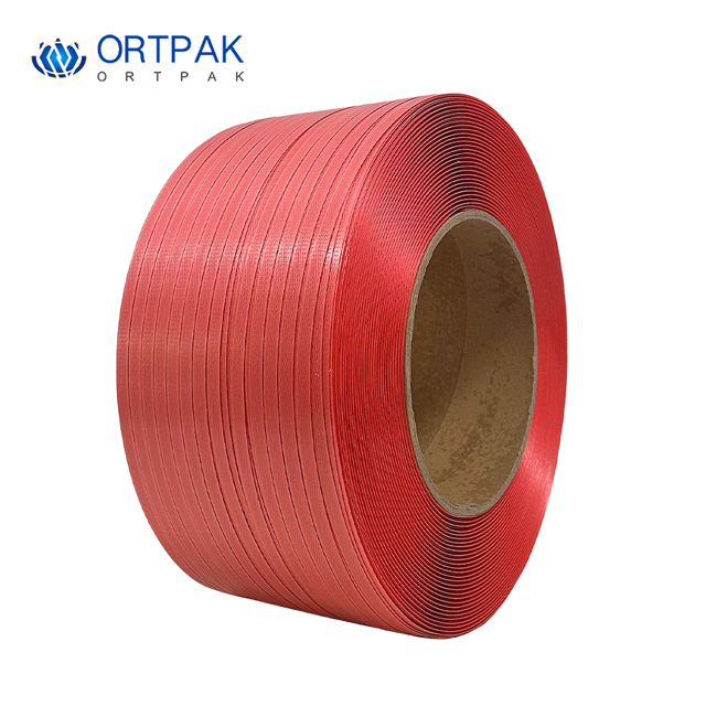 شريط ربط 5 مم PP ، طول حزام التغليف 6000-7000M/ROLL-ORTPAK