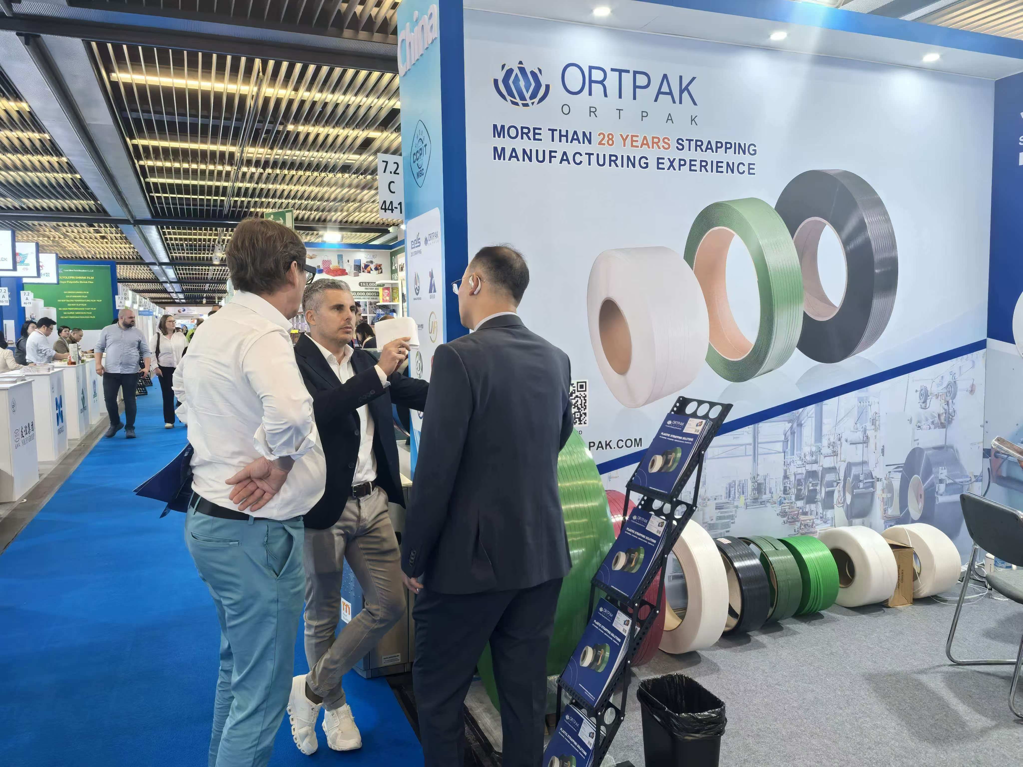 ظهرت شركة Qingxing Packaging(ORTPAK) لأول مرة في معرض Interpack 2026 بألمانيا | تمكين البيئة العالمية الجديدة للتغليف