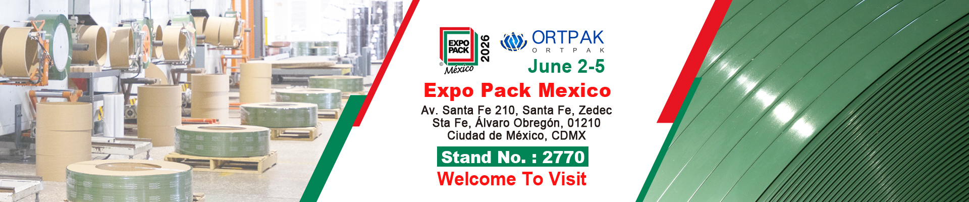 ظهور شركة Qingxing للتغليف لأول مرة في معرض Expo Pack Mexico